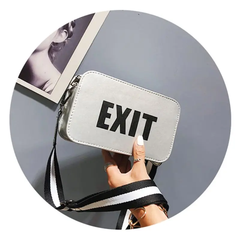 إلكتروني الكورية 2018 للجنسين نمط أزياء حقائب المطبوعة واسعة حقائب كتف حزام بو الجلود Crossbody حقيبة
