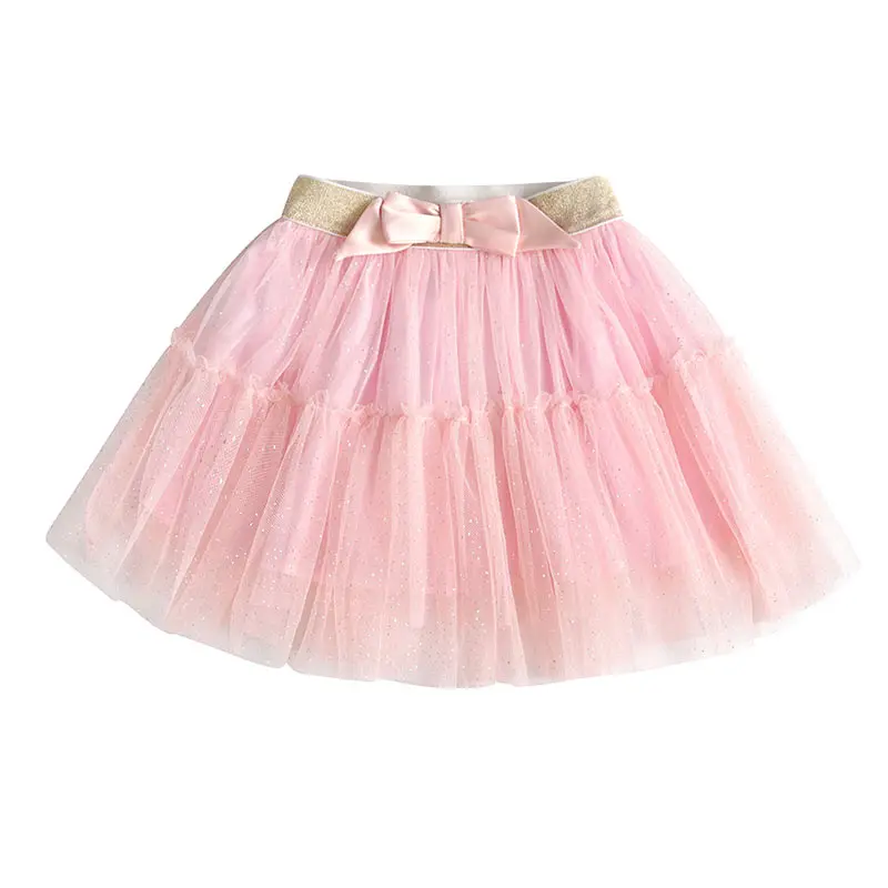 DXTON/новые юбки для маленьких девочек детские юбки-пачки в сеточку Детские фатиновые Бальные юбки для девочек весенне-зимние вечерние юбки для танцев