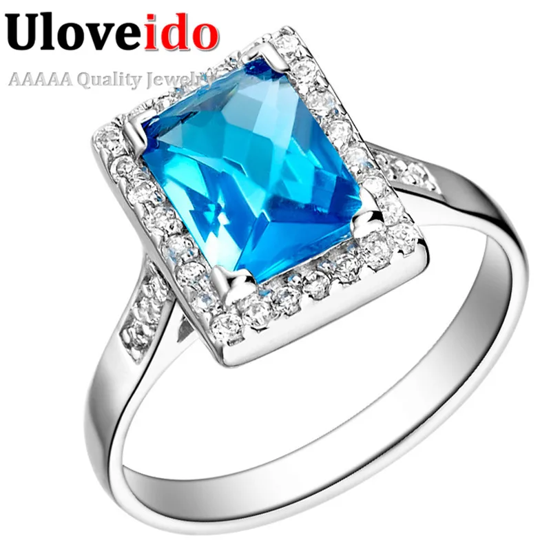 Luxury Cristales Fantasy Women's Tops Fashionable Band Ring Jewelry Accessories Finger Vintage Rings for Girls Zirkon J073 | Украшения