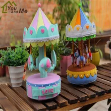 Creative DIY Craft Music Box Handmade Free Cutting Nonwoven Fabric Material Bag Cartoon Cute Craft Music Box For Kids