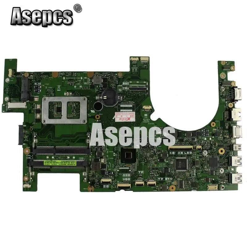 Asepcs G750J على متن I7-4710HQ i7-4700CPU اللوحة ل ASUS G750JZ G750J G750JS اللوحة المحمول 60NB04K0 100% اختبار