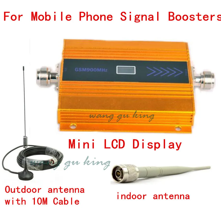1 комплект GSM ретранслятор мобильного телефона усилитель сигнала GSM 900 МГц усилитель сигнала сотового телефона усилитель сигнала РЕТРАНСЛЯТОР, кабель+ антенна
