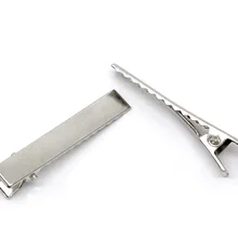 DoreenBeads 50 серебряных тонов зубец заколки для волос 46x8 мм(B10403), yiwu