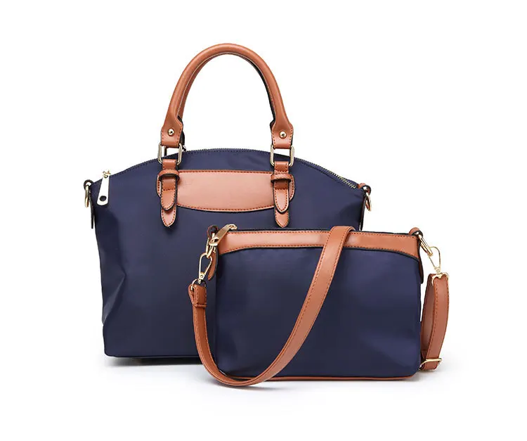 

2019 branded Fashion Women waterproof sturdy nylon Composite Bags large ladies leisure shopping tote handbags