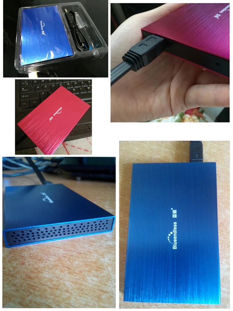 2.5 дюймов Случаях HDD Sata к USB 3.0 HDD SSD Внешний Hdd Корпус Алюминиевый Жесткий Диск Caddy box Бесплатная доставка U23YA