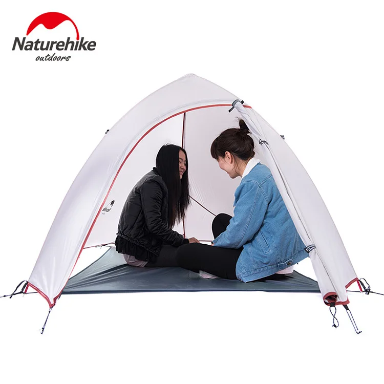 2018 DHL Бесплатная доставка NatureHike Cloud Up Серия 2 Человека Палатка Сверхлегкая 20D