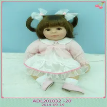 20 inch 50 cm reborn Silicone dolls, lifelike doll reborn babies toys Lovely girl