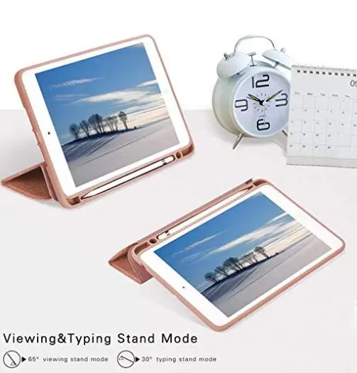 Чехол для ipad air 2019/iPad Pro 10 5 с держателем карандашом тонкий смарт чехол Soke Slim Fit