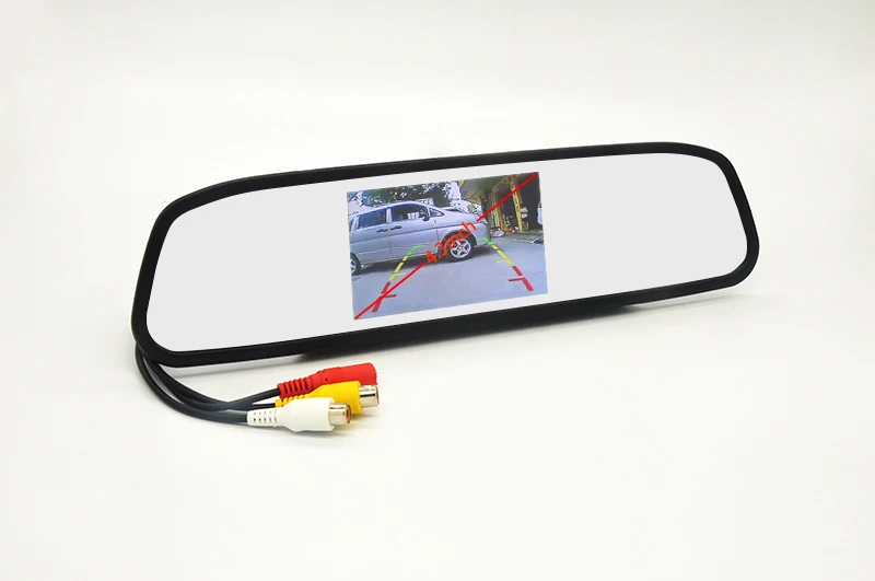 Car Rear View Camera Wireless Reversing Parking Backup Camera kit mirror Display Reverse image (3)