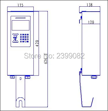 ZWET EVSE IEC 62196-2 AC зарядка 22 кВт трехфазный Европейский стандарт AC зарядка ворс OEM IEC 62196-2/AC110V~ 250V 16A~ 32A