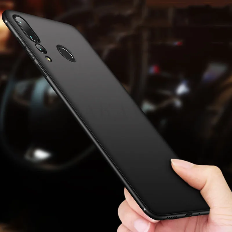 Чехол для телефона huawei Nova 4 чехол Роскошный мягкий ТПУ Силиконовая матовая Бампер