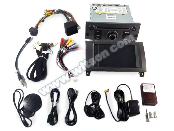 Clearance 7" Octa-Core Android 9.0 Pie OS Car DVD Multimedia Navigation GPS Radio for Peugeot 407 2003-2010 with OBD2 Adapter Support 4