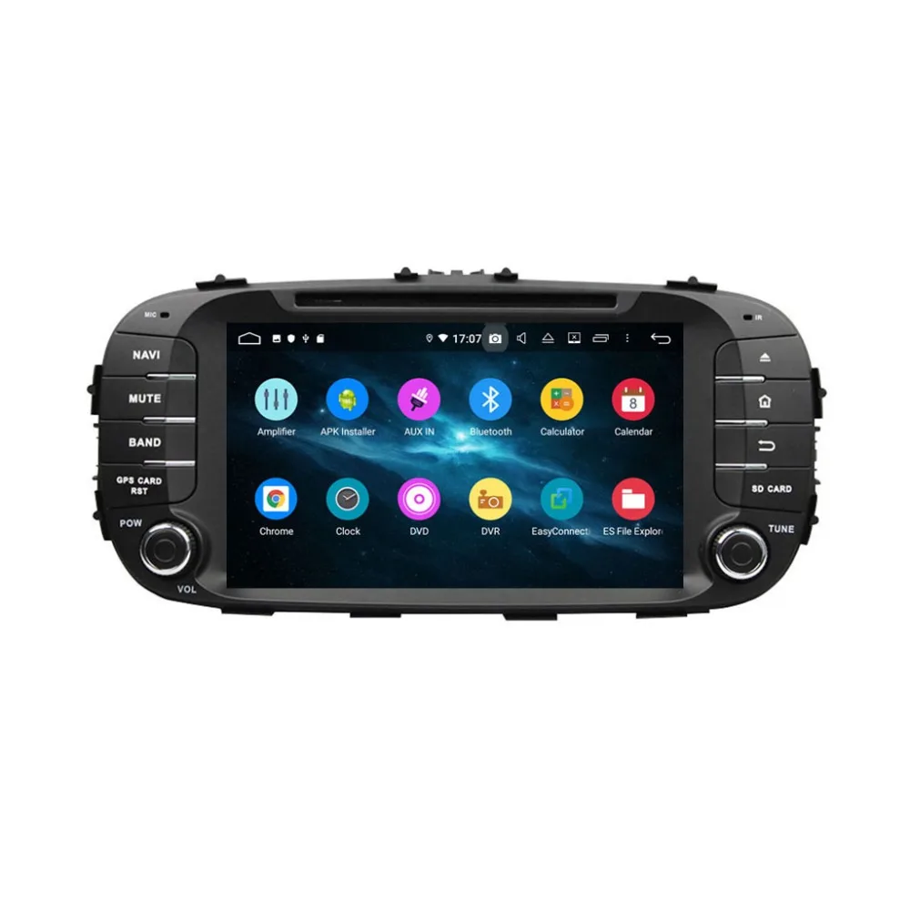 Встроенная память 64G Android 9 0 Octa Core Для Киа соул 2014 2015 PX5 Автомобильная dvd