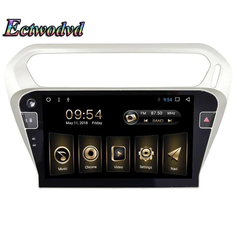 

Ectwodvd Octa Core Android 8.1 Car Radio Stereo GPS Navigation for Citroen C-Elysee 2014 Car DVD Multimedia Player
