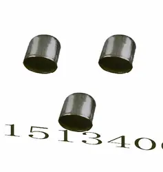 10x11 мм горячей Gunmetal Цепочки и ожерелья Конец Совет бисера Caps (4 мм шнур), продается за лот 100