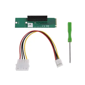 

M.2 NGFF SSD to PCI-e Express 4X Converter Adapter M.2 (NGFF) Riser Card Support 2260/2280 type M.2 SSD module slot