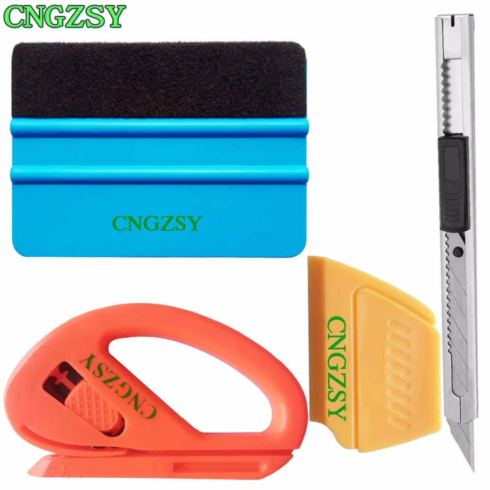 

plastic conquerer squeegee mini sharp scraper snap-off art knife Snitty Vinyl Film Cutter Car Wrap Tools Application Tool K08