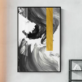 

New Chinese Style Splashing Ink Canvas Art Cultural Poster Print Painting On The Wall For Living Room Fashion Cuadros Decoracion