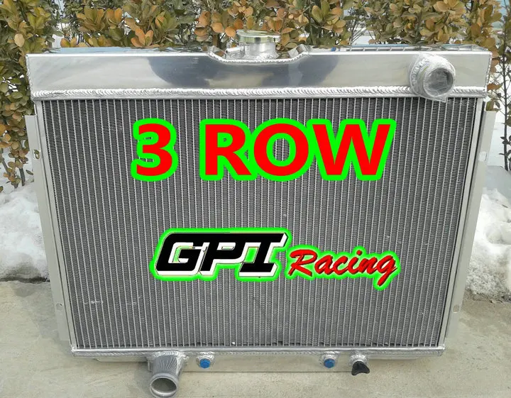 GPI алюминиевый радиатор 1967-1970 для Ford Mustang / Mercury Cougar/XR7/Torino 68-69 | Автомобили и
