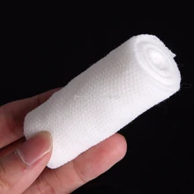 New 5Pcs Pro Elastic Adhesive Stretch Bandage by the Roll Clean Medical 7.5cm*4.5m HTY07