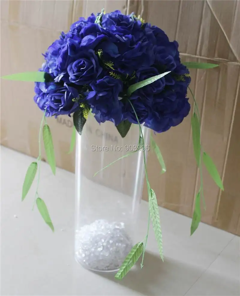 Acheter Couleur Blanche Pure Paquet De 10 Boule De Fleur Rose En Soie Artificielle Pour Mariage De 11056 Du Ericjiang Dhgatecom