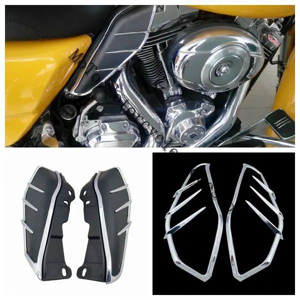Motorcycle Mid Frame Air Deflector Accents AirMaster MidFrame Air
