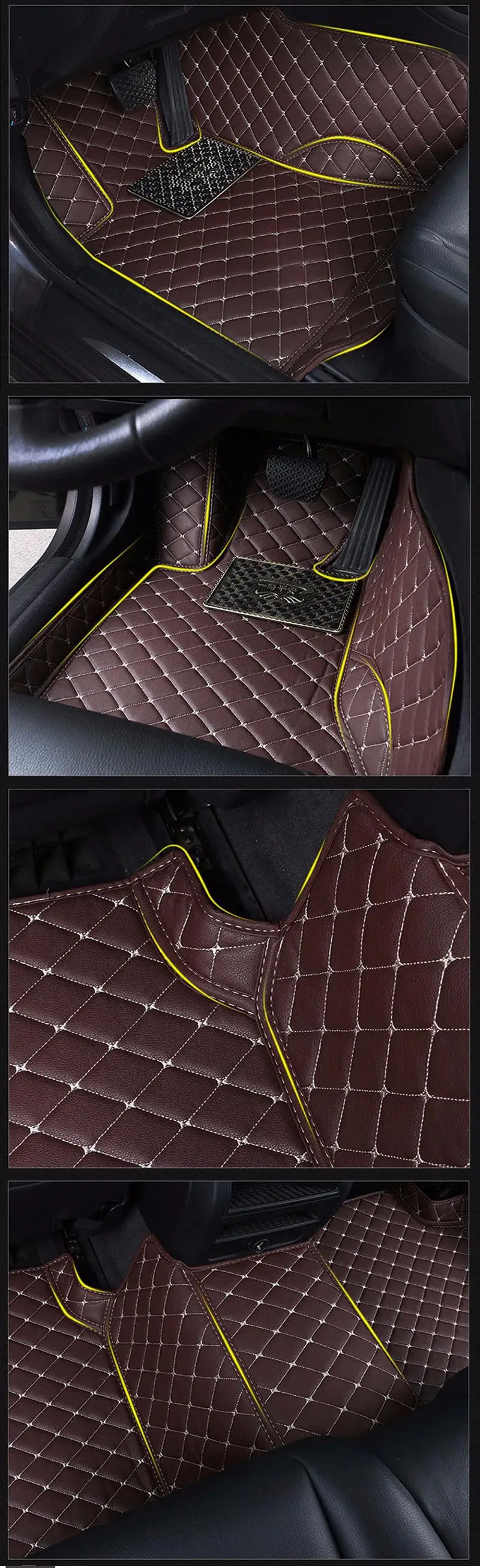 Custom car floor mats for Cadillac Ats Cts Ats Cts Escalade accessories