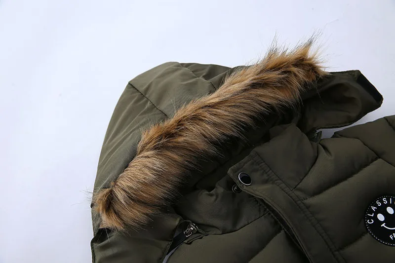 3 Bibihou 2017 New Baby  Infant Coat Kids Warm Autumn Winter Outerwear Hooded fashion Children Down Jackets Boys Girls Cotton Coat