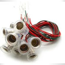 XGKJZM E10 свет лампа с бусинами баз студенческий эксперимент, автомобиль лампа DIY аксессуары винт рот лампа сиденье 5 шт./лот