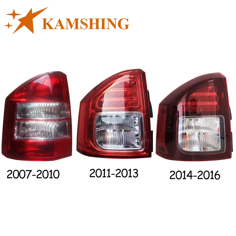 

CAPQX For JEEP Compass 2007-2016 Rear Brake Tail Light rear light taillight taillamp tail lamp tail lamp