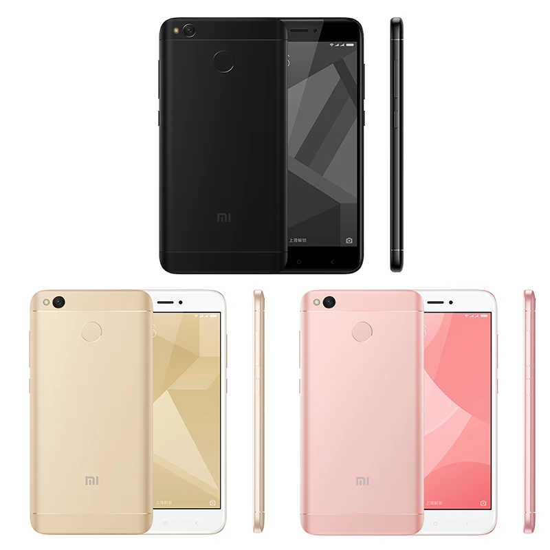 Оригинальный Xiaomi Redmi 4X4X2 ГБ Оперативная память 16 Встроенная мобильного телефона