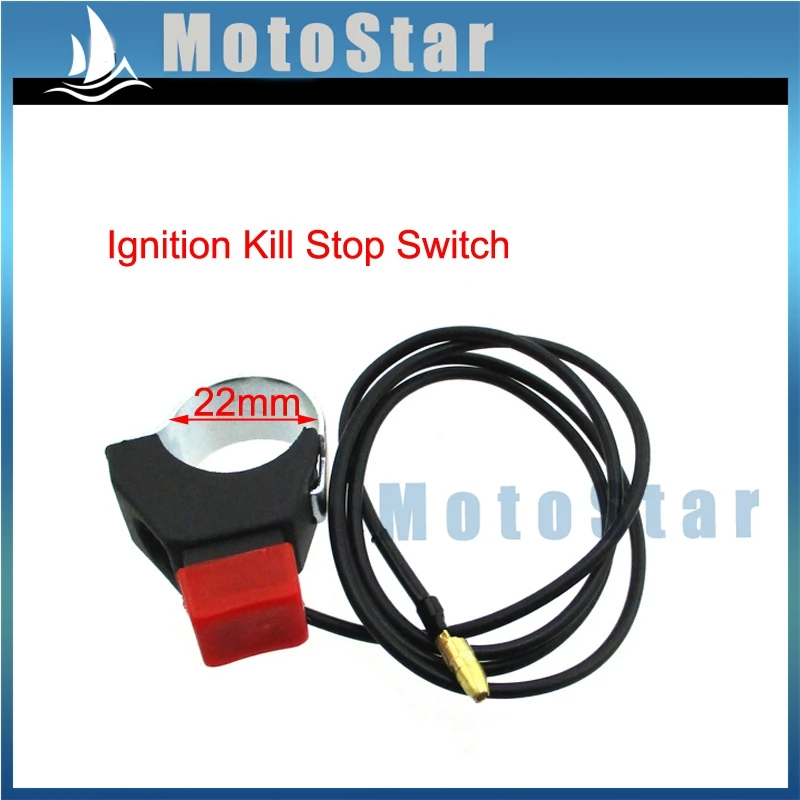 Ignition Kill Stop Switch For 2 Stroke 47cc 49cc MTA1 MTA2 Mini ATV Quad 4 Wheeler Pocket Bike | Автомобили и мотоциклы