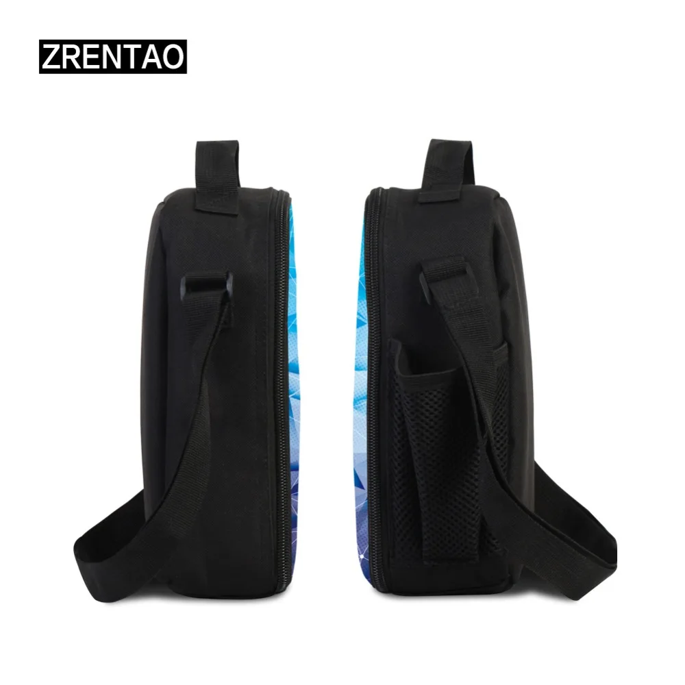 ZRENTAO 3D изолированные крутые сумки для школы детские обеденные с бутылкой воды