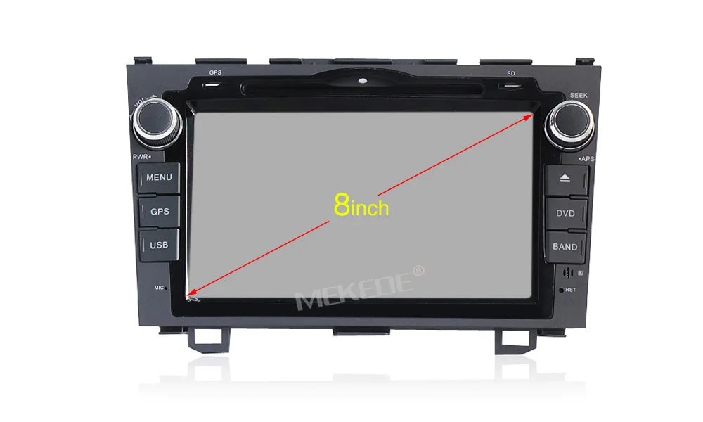 Best MEKEDE 2+32G Android 9.1 Car dvd player GPS Navigation For Honda CRV 2007-2011 +wifi+BT+SWC+RDS multimedai player 6