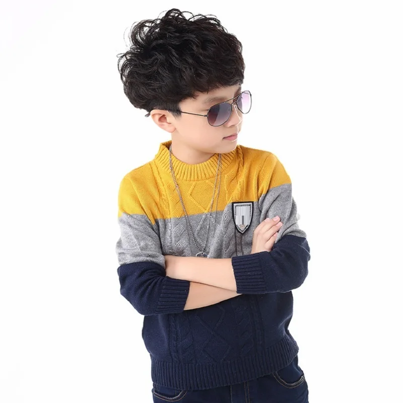 

New autmn/winter boy's sweater kids sweater children clothing kids knitted clothing fit for height 100cm to 160cm 904