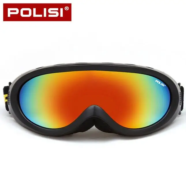 Polisi invierno esquí snowboard skate gafas hombre mujer anti-niebla nieve Gafas UV400 deporte al aire libre esquí esqui gafas