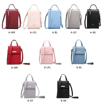 

Women's Crossbody Cell Phone Shoulder Bag Pouch Case Handbag Purse Wallet Card Holder Female Bag