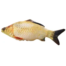 

Length 60cm Creative Fish Shape Decorative Cushion Toys Throw Pillow With Inner Home Decor (if you order,give small 20cm fish)