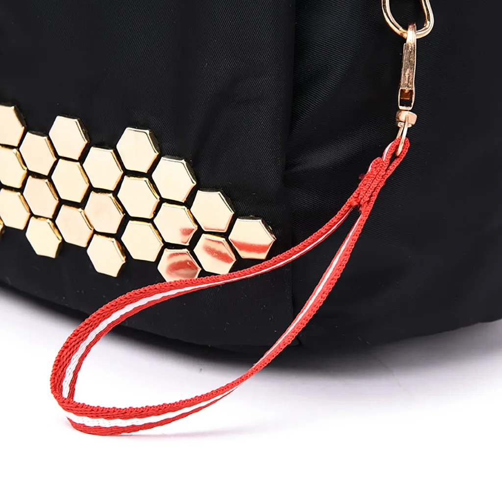 MUQGEW светоотражающий лист Женская оксфордская ткань дикая модная повседневная Студенческая сумка рюкзак для путешествий Новая мода pu женские противоугонные сумки