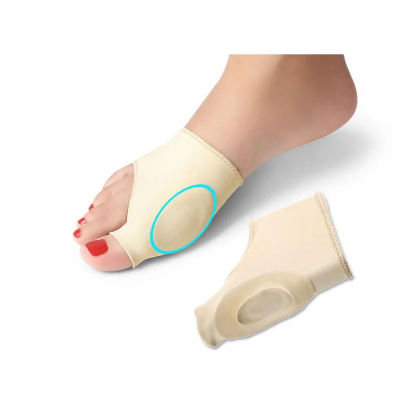 

1 Pair Pedicure Tools Silicone Hallux Valgus Braces Big Blackmailed Orthopedic Correction Socks Toes Separator Feet Care Z3