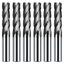 1PCS Metal Cutter End Mill Cnc Milling Tools HRC50 4 Flute Alloy Carbide Milling Cutter End Mill Cutting 1mm 2mm 3mm 4mm 6mm 8mm 1PCS Metal Cutter End Mill Cnc Milling Tools HRC50 4 Flute Alloy Carbide Milling Cutter End Mill Cutting 1mm 2mm 3mm 4mm 6mm 8mm