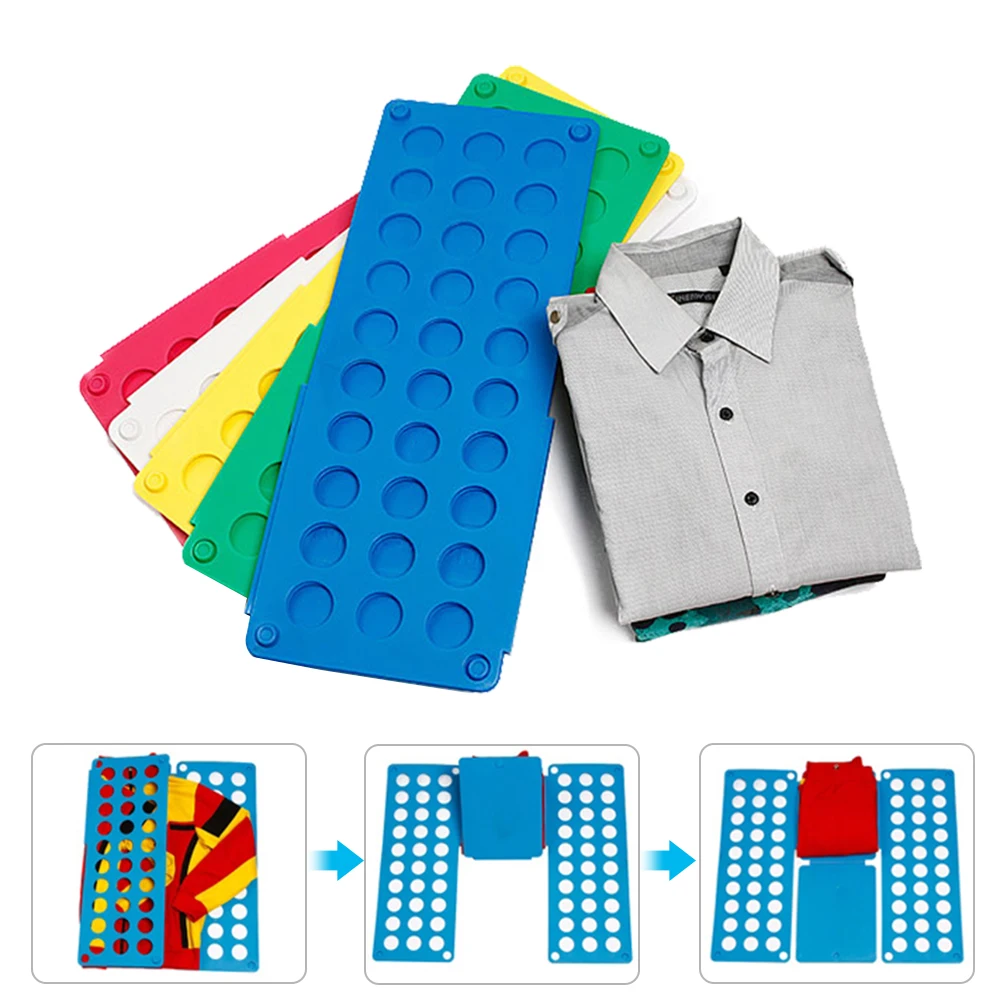 

Clothes Folding Board T Shirts Folder Organizer Clothing Storage Folding Board Laundry Folders Garment Board Quick New