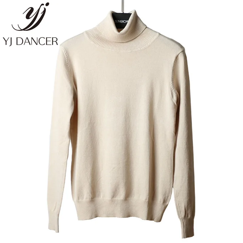 Autumn Winter Women's New High Collar Sweater Female Head 2018 Was Thin Mercerized Cotton Bottoming Long Sleeve CSS274 | Женская