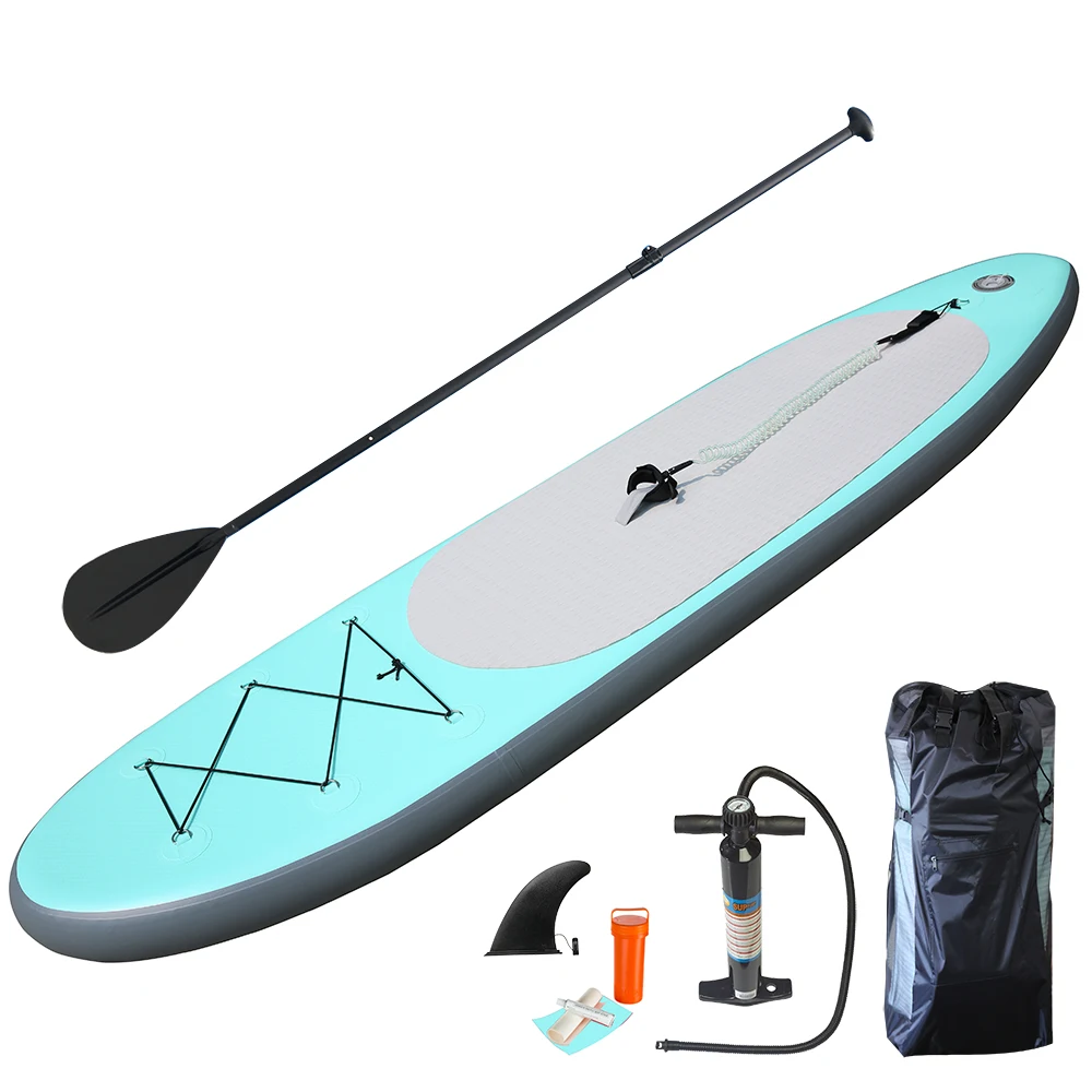High quality Aqua green Inflatable Sup Board Stand Up Paddle Board