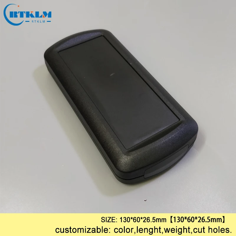 Handheld plastic box for electronic project diy instrument case small plastic enclosure abs control junction box 130*60*26.5mm