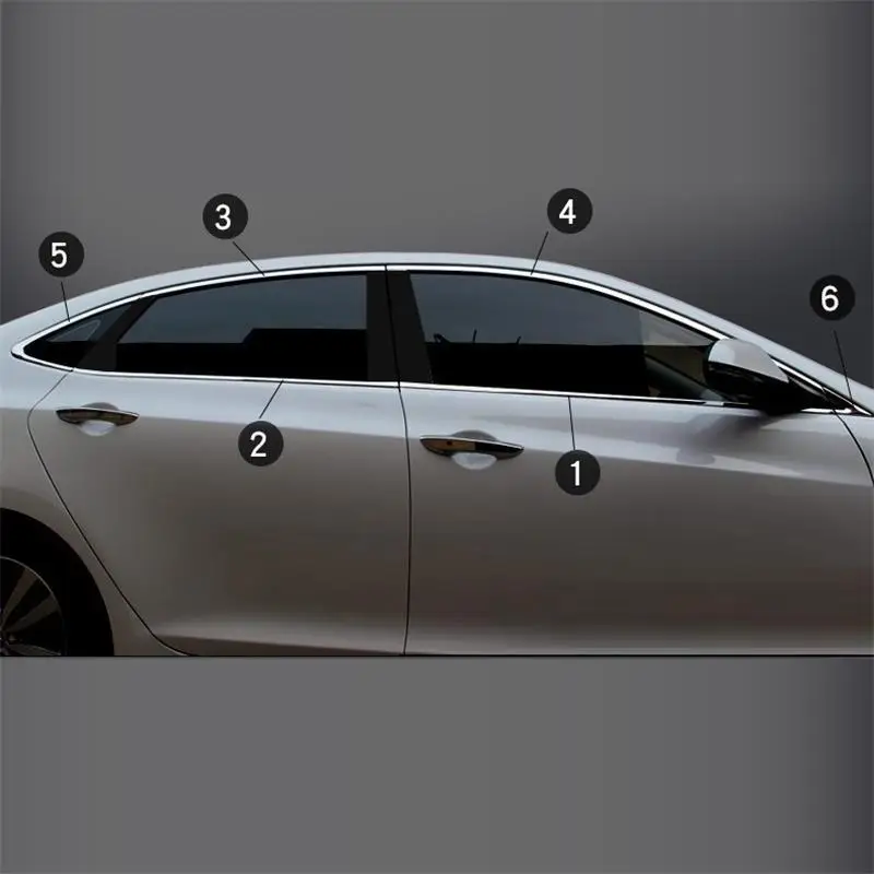 

Window automobile decorative car styling bright sequins accessory accessories modification 14 15 16 17 FOR Hyundai Mistra