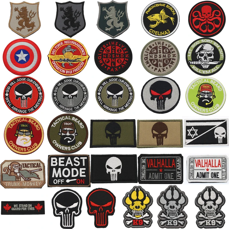 

Tactical Armband Fringe Patch Military Patch Embroidery Wholesale Clothes Backpack Striped Bracelet with Hook and Loop