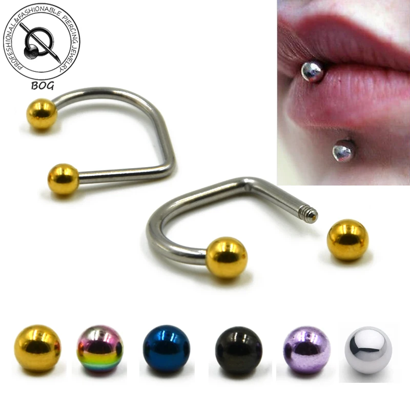 Online Get Cheap Loop Lip Rings Aliexpress Com Alibaba Group Lot 6 Pieces Surgical Steel Stainless Lippy Loop Lip Ring Labret Stud Piecing Body Jewelry