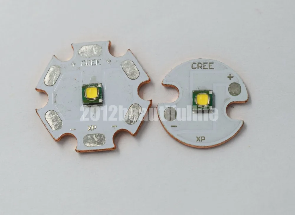 10 шт./лот оригинальная CREE Φ XPG 5 Вт Светодиодная лампа высокой мощности с печатной