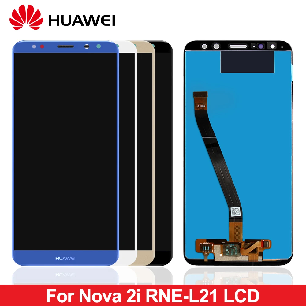 

Original For HUAWEI Mate 10 Lite LCD Touch Screen with Frame Display Huawei Mate 10 Lite Display LCD Nova 2i RNE-L21 Display